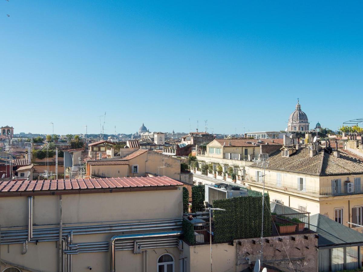 Appartamento Spanish Steps Amazing Terrace Roma Esterno foto