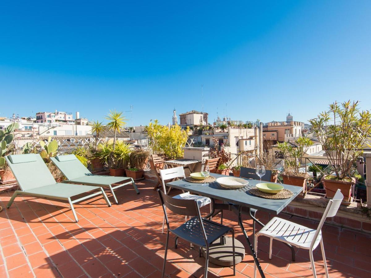 Appartamento Spanish Steps Amazing Terrace Roma Esterno foto